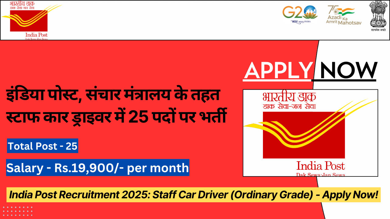 India Post Recruitment 2025