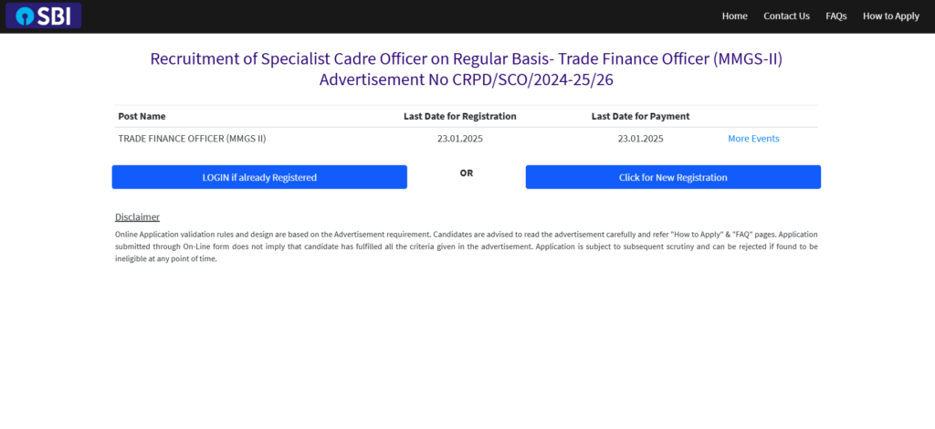 SBI Finance Officer Vacancy 2025 | स्टेट बैंक ऑफ इंडिया में फाइनेंस ऑफिसर के पदों पर भर्ती Apply Now SBI Finance Officer Vacancy 2025 | स्टेट बैंक ऑफ इंडिया में फाइनेंस ऑफिसर के पदों पर भर्ती Apply Now