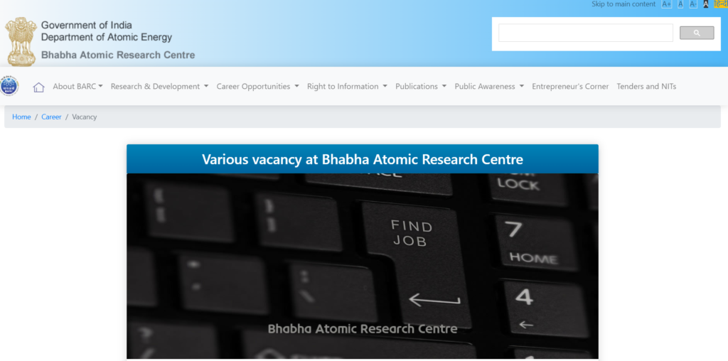 BARC Hospital Recruitment 2025 | BARC अस्पताल भर्ती Apply Now BARC Hospital Recruitment 2025 | BARC अस्पताल भर्ती Apply Now