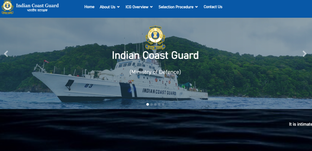 Indian Coast Guard Recruitment 2025 | भारतीय तटरक्षक बल (रक्षा मंत्रालय) के अंतर्गत Navik (GD) & Navik (DB) पदों पर भर्ती Apply Now Indian Coast Guard Recruitment 2025 | भारतीय तटरक्षक बल (रक्षा मंत्रालय) के अंतर्गत Navik (GD) & Navik (DB) पदों पर भर्ती Apply Now