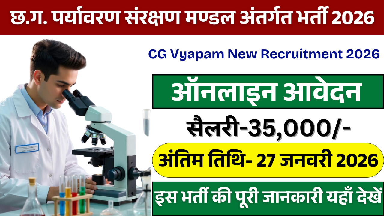 CG Vyapam CECB Recruitment 2026